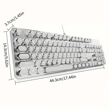 EWEADN TK950 Bluetooth / Wired / 2.4G Wireless Rechargeable Keyboard Computer Mechanical Keyboard