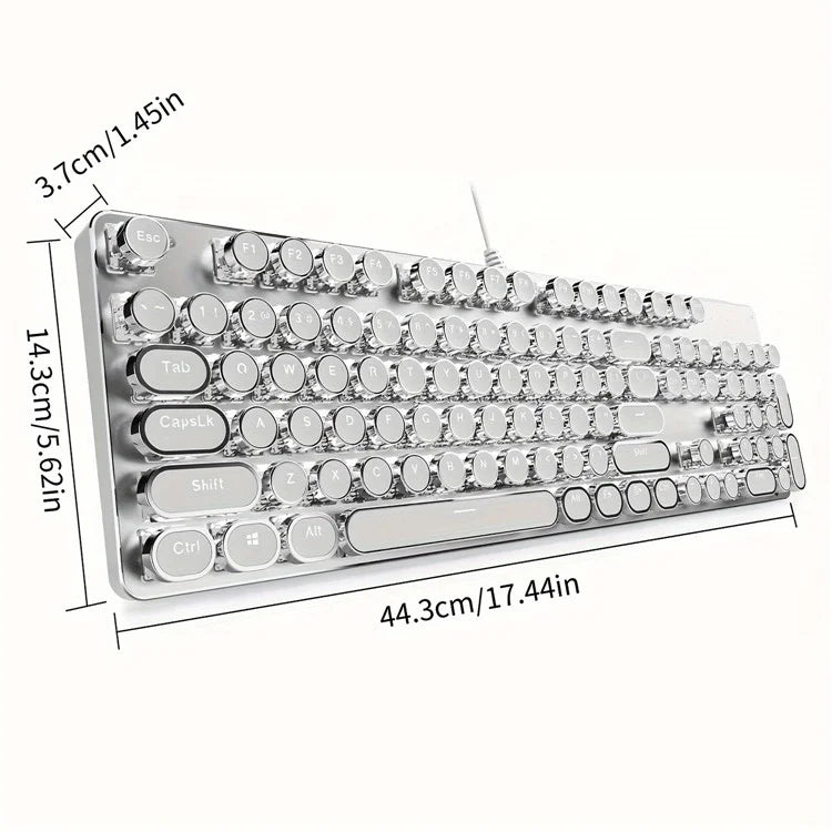EWEADN TK950 Bluetooth / Wired / 2.4G Wireless Rechargeable Keyboard Computer Mechanical Keyboard
