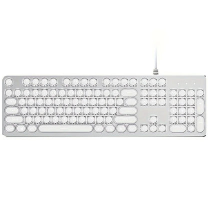 EWEADN TK100 Punk Wired Keyboard Computer Laptop Mechanical Keyboard