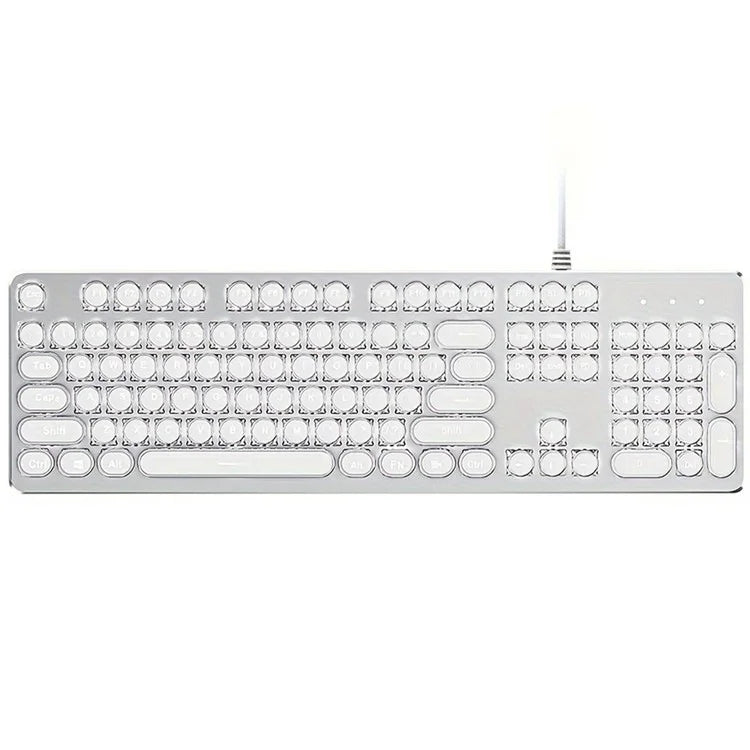 EWEADN TK100 Punk Wired Keyboard Computer Laptop Mechanical Keyboard
