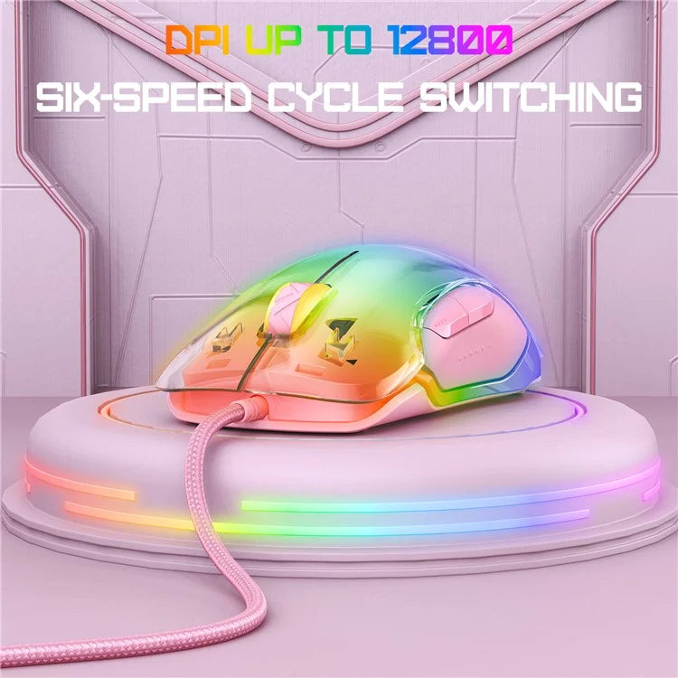 ONIKUMA CW925 USB Wired Gaming Mouse RGB Light Computer Laptop Mice