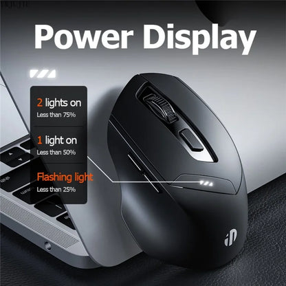 INPHIC DR01 Bluetooth 4.0 / Bluetooth 5.0 / 2.4G Wireless Mouse Computer Laptop Ergonomics Mice