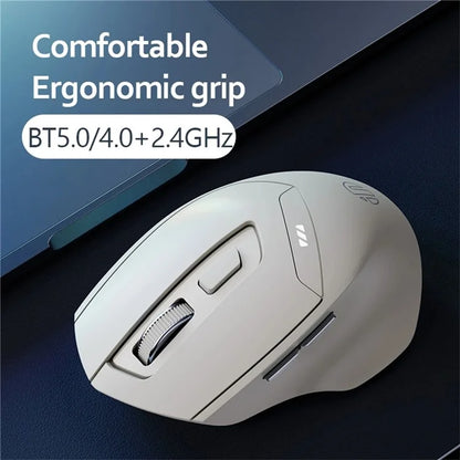 INPHIC DR6 Bluetooth 4.0 / Bluetooth 5.0 / 2.4G Wireless Mouse Home Office Computer Laptop Mute Mice