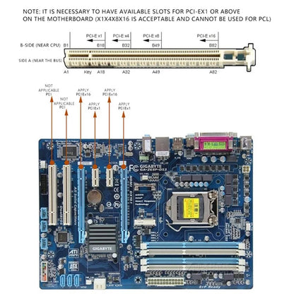 TXB072 PCI-E to Parallel Port 25-pin Printer Adapter Card AX99100 Pcie Parallel Expansion Card