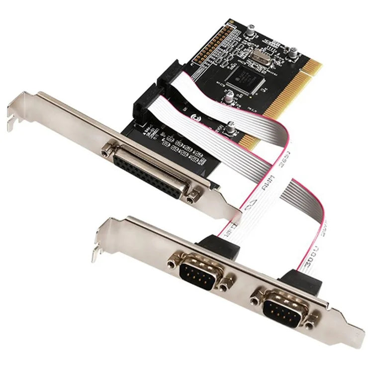 TXB182 2 Serial + 1 Parallel RS232 Expansion Card 1P2S Printer PCI ...