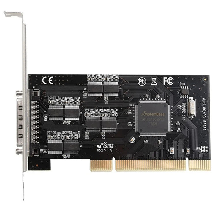TXB062 8 Ports RS232 PCI Express Serial Card PCI-E Serial Expansion Card for Desktop Computer