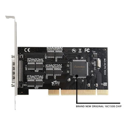 TXB062 8 Ports RS232 PCI Express Serial Card PCI-E Serial Expansion Card for Desktop Computer