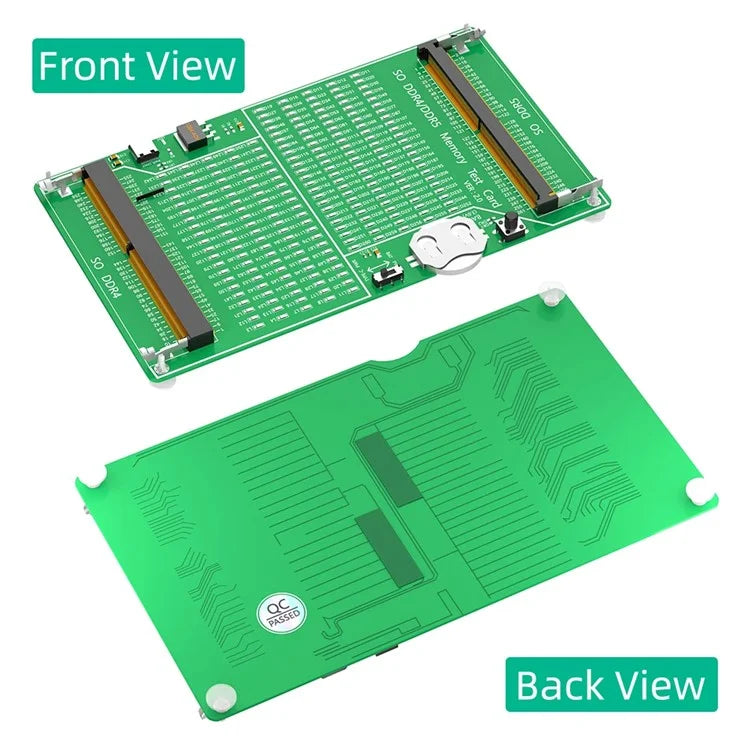 YNS-03 Memory Test Card Notebook Memory Stick Tester DDR4 / DDR5 2-in-1 Memory Tester with Light