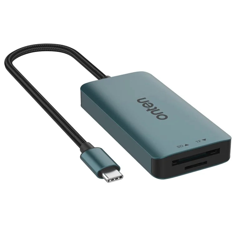 ONTEN C15 Type-C Card Reader Data Reading Converter Plug and Play for SD+Cfast+TF Cards