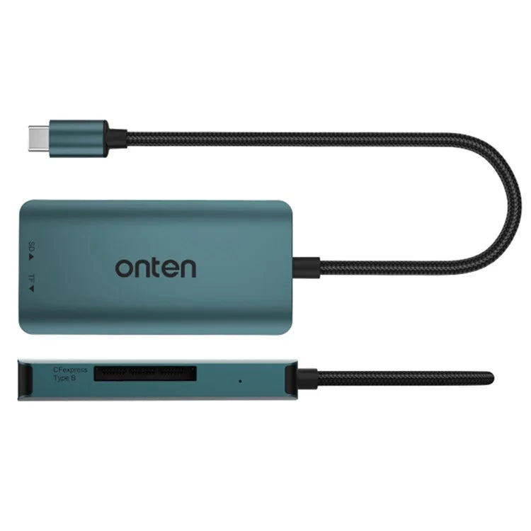 ONTEN C11 Type-C Card Reader Data Reading for SD+Cfepress Type-B+TF Cards