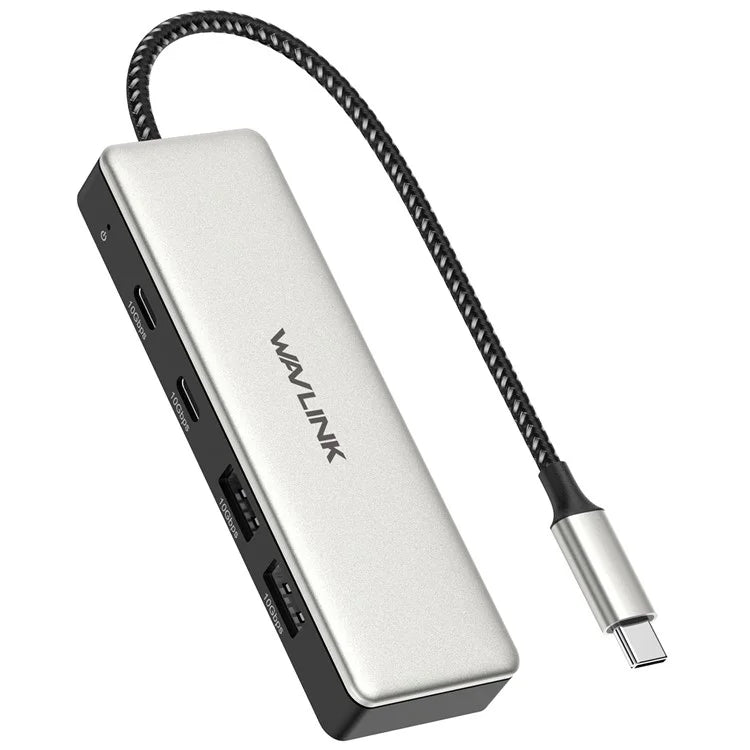 WAVLINK UH30420 Aluminum Alloy USB Hub 4-Port 10Gbps High Speed ??USB3.2 Gen2 Distributor