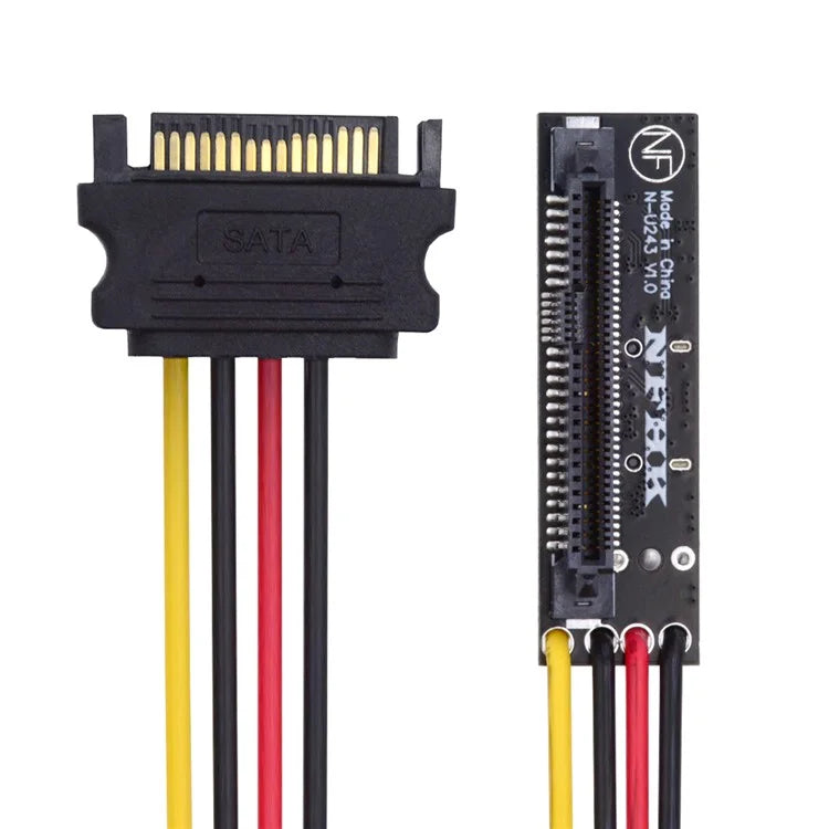 SFF-8643 PCI-E 4.0 Female to U.2 SFF-8639 U.3 NVME Pcie PCI-Express SSD Adapter for Mainboard