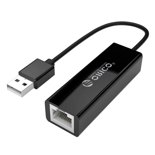 ORICO UTJ-U2 USB2.0 to Gigabit Ethernet Adapter Wired Network Cable Converter RJ45 Internet Interface