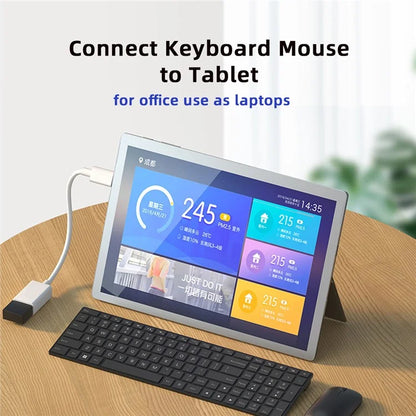 UC-155-TC001 Type-C to Type-A USB3.0 Female Adapter Compatible with Macbook Laptop Tablet Phone