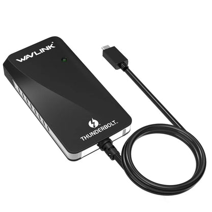 WAVLINK WL-UTA01D Thunderbolt 3 to Dual DisplayPort Adapter Type-C Thunderbolt 3 Splitter Converter