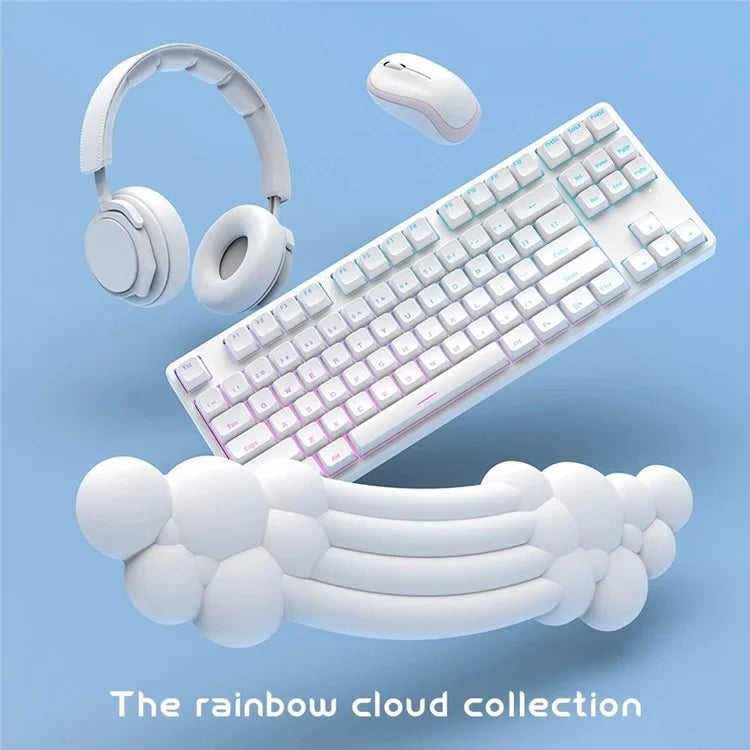 PIWIJOY PJ-01 Cloud Pad Anti-Skid Ergonomic Keyboard Wrist Support Memory Foam Wrist Rest Mat