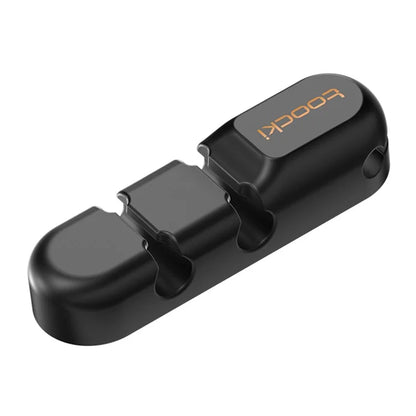 TOOCKI 3-Slot Silicone Cord Organizer Charger Cable Management Cable Holder