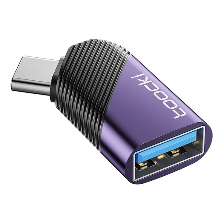 TOOCKI TQ-OTG06 Type-C Male to USB 3.0 Female Converter 5Gbps Data Adapter