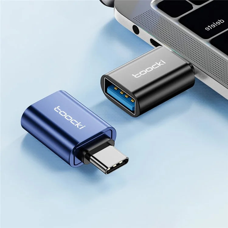 TOOCKI TQ-OTG01 5Gbps USB3.0 Female to Type-C Male Adapter Mini Converter