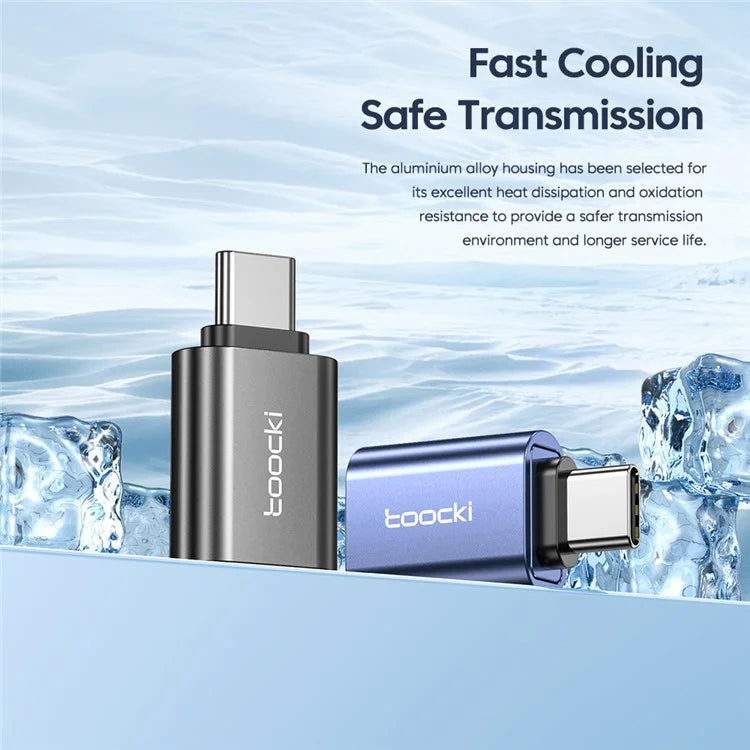 TOOCKI TQ-OTG01 5Gbps USB3.0 Female to Type-C Male Adapter Mini Converter