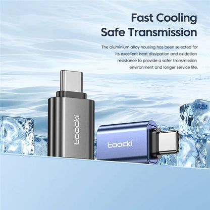 TOOCKI TQ-OTG01 5Gbps USB3.0 Female to Type-C Male Adapter Mini Converter