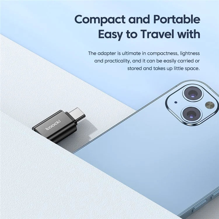 TOOCKI TQ-OTG01 5Gbps USB3.0 Female to Type-C Male Adapter Mini Converter
