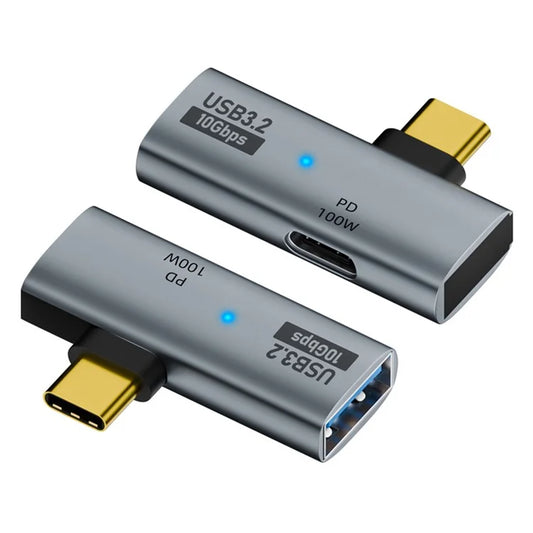 UC-035-PD 10Gbps Type-C to USB 3.0 Female OTG 100W PD Power Adapter for Laptop Tablet Phone