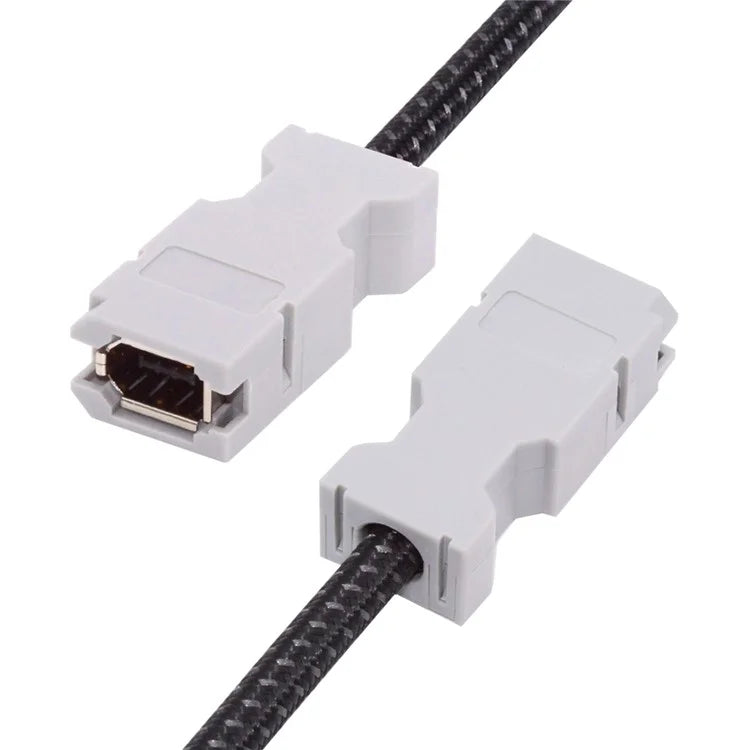 CN-010-FE SM-6E I / O Connector IEEE 1394 6Pin CN3 Socket 55100-0670 Female JZSP-CMP9-1-E Compatible with Yaskawa Panasonic Servo 54280-0609