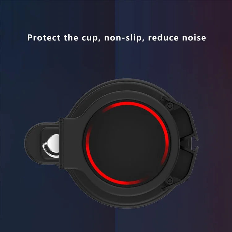 Rotation Car Cup Holder ABS+Stainless Steel Bottle Organizer for Convenient Driving