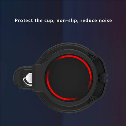 Rotation Car Cup Holder ABS+Stainless Steel Bottle Organizer for Convenient Driving