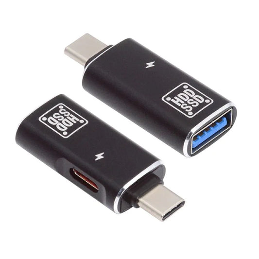 UC-035-AC 10Gbps Type-C to USB 3.0 Female OTG DC 5V Power Adapter for Tablet Phone
