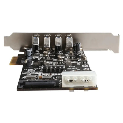 TXI058 Desktop Computer 4 USB3.0 PCI Express Card Adapter 4x5G PCI-E to USB3.0 Expansion Card