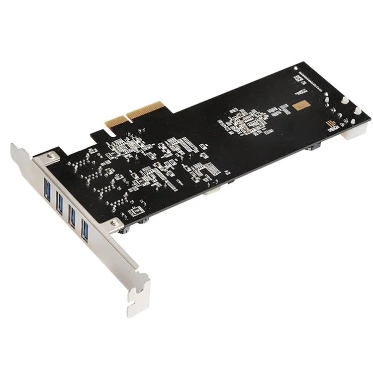 TXI058 Desktop Computer 4 USB3.0 PCI Express Card Adapter 4x5G PCI-E to USB3.0 Expansion Card