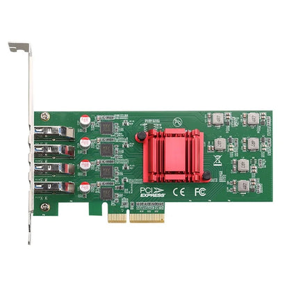 TX1175 4 USB3.0 PCIE X4 Expansion Card 4x5G Desktop Computer Visual Capture Card