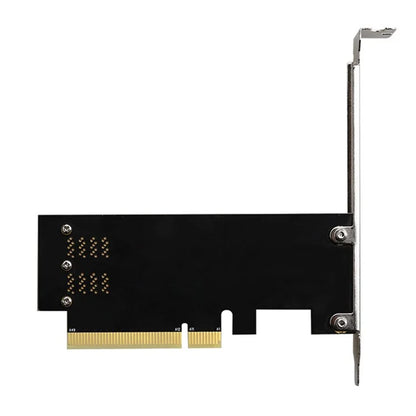 TXB127 SFF8639 Interface 2-port Solid State Drive (SSD) Adapter Board to PCLEX8 to 2 U.2 Expansion Card