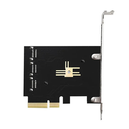 TXB113 PCIE to 6-port SATA3.0 6Gbps Expansion Adapter Card for MAC / Windows / Synology / Linux