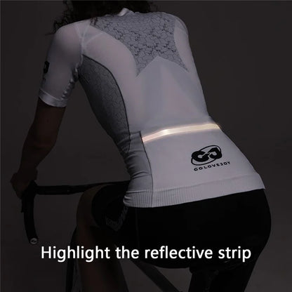 GOLOVEJOY QXF01 Outdoor Cycling Top Quick Dry Men Compression Short Sleeve T-Shirt