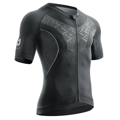 GOLOVEJOY QXF01 Outdoor Cycling Top Quick Dry Men Compression Short Sleeve T-Shirt