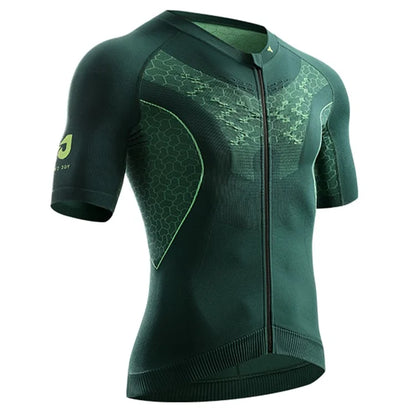 GOLOVEJOY QXF01 Outdoor Cycling Top Quick Dry Men Compression Short Sleeve T-Shirt
