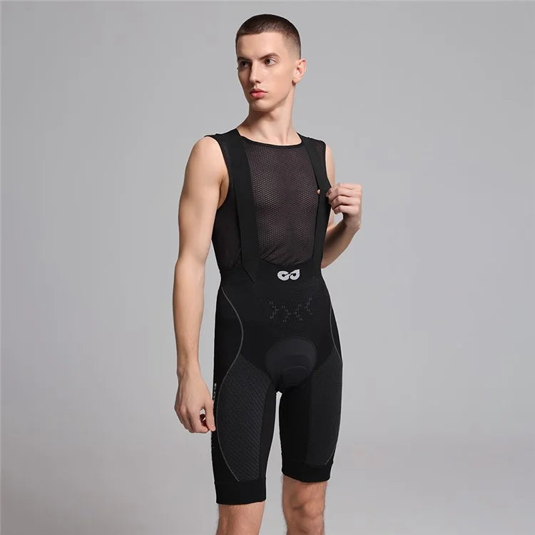 GOLOVEJOY QXF03 Outdoor Cycling Bib Pants Breathable Padded Biking Bib Shorts