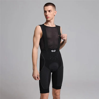 GOLOVEJOY QXF03 Outdoor Cycling Bib Pants Breathable Padded Biking Bib Shorts