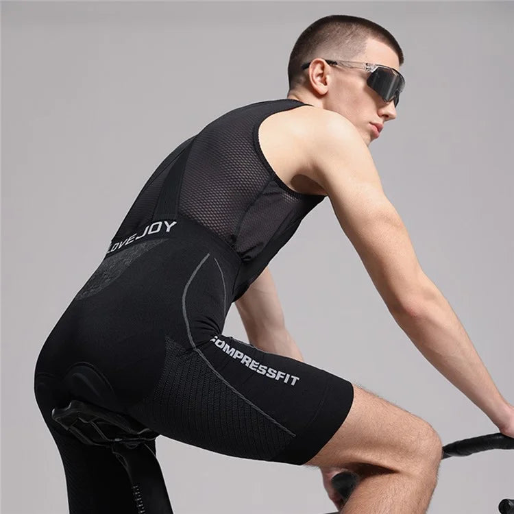 GOLOVEJOY QXF03 Outdoor Cycling Bib Pants Breathable Padded Biking Bib Shorts