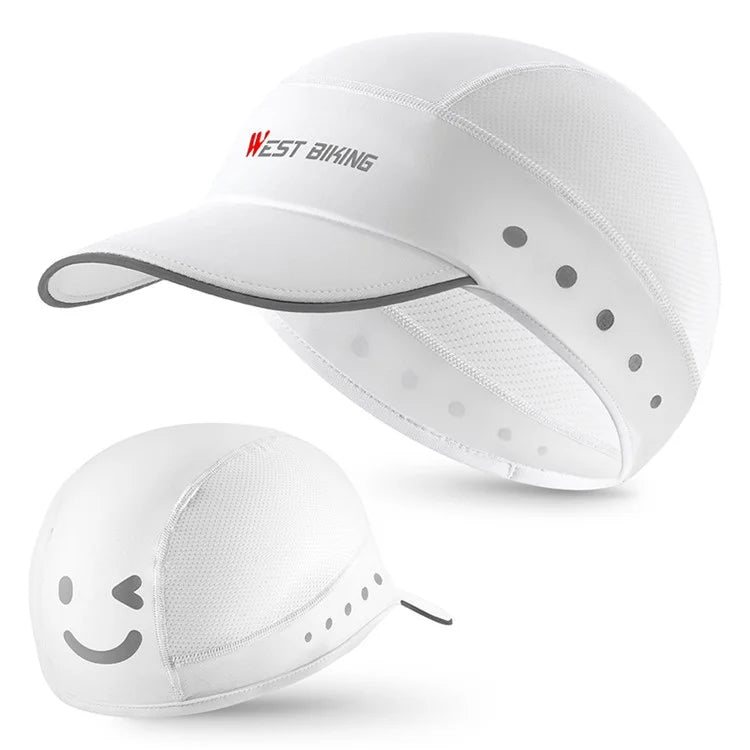 WEST BIKING YP0201426 Breathable Ice Silk Summer Hat Outdoor Cycling Helmet Liner Cap