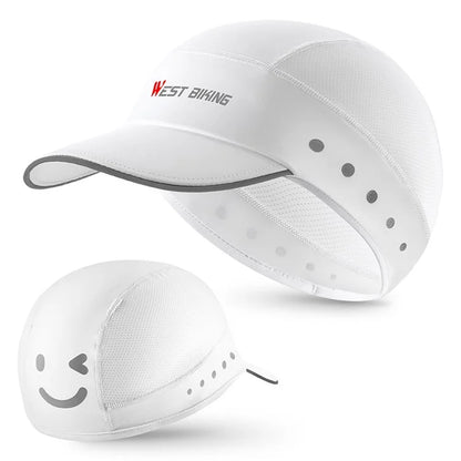 WEST BIKING YP0201426 Breathable Ice Silk Summer Hat Outdoor Cycling Helmet Liner Cap