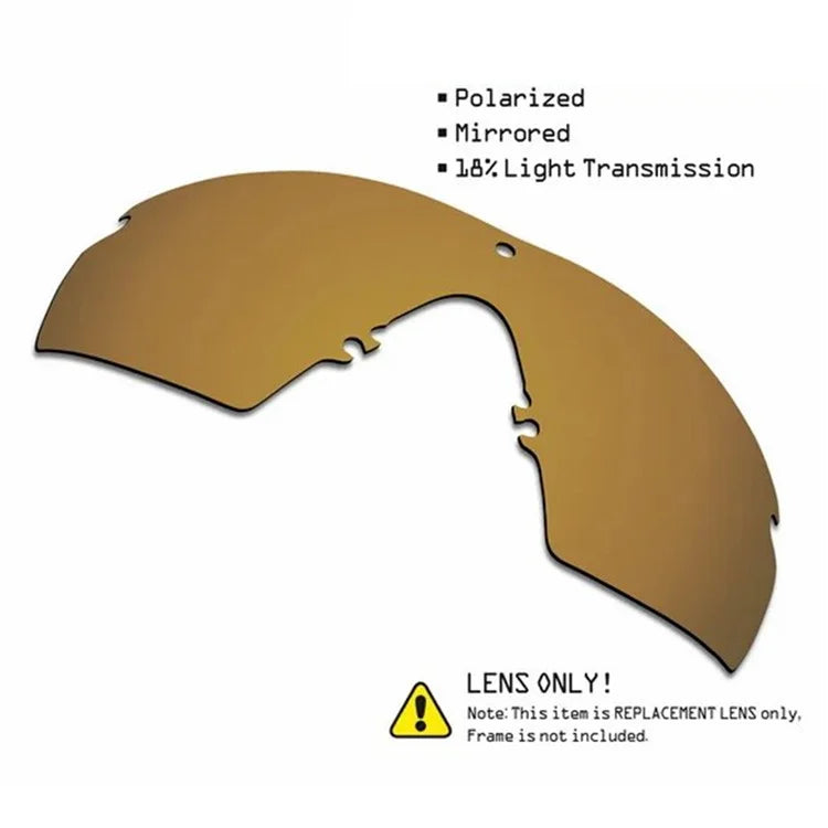 1Pair Replacement Lenses for Oakley Radar M Frame 2.0 Sunglasses (Includes Cleaning Cloth)