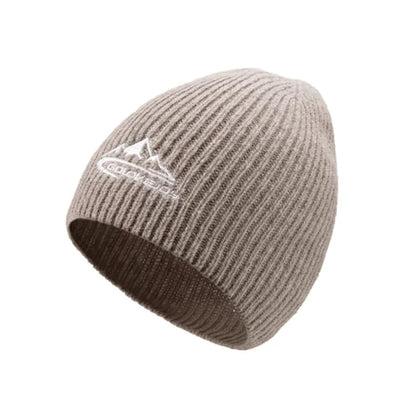 GOLOVEJOY DMZ93 45% Cotton Wool Warm Winter Beanie Hats Thermal Thick Knited Cap One Size for Men