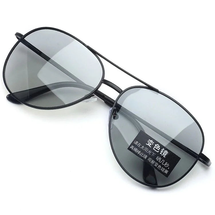 Photochromic Driving Glasses UV Protection Outdoor Sunglasses Eyewear