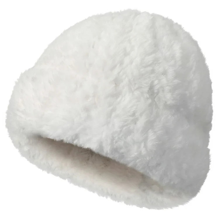 GOLOVEJOY DMZ95 Winter Outdoor Skiing Plush Windproof Hat Women Thicken Warm Cap