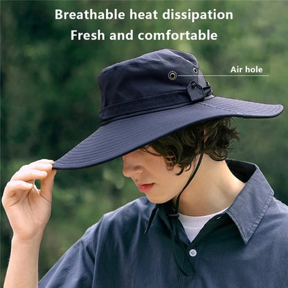 GOLOVEJOY Summer Hat Wide Brim UPF 50+ UV Protection  Fishing Cap