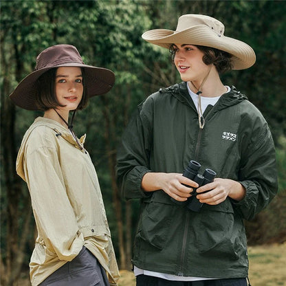 GOLOVEJOY Summer Hat Wide Brim UPF 50+ UV Protection  Fishing Cap